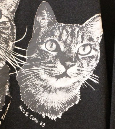 画像9: プリントロングスリーブティー(ニコ)　ObyO print long sleeve tee(NICO）