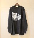 30%OFF！プリントロングスリーブティー(ニコ)　ObyO print long sleeve tee(NICO）《セール商品につき返品不可》