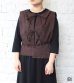 画像7: 30%OFF！バックレースアップジレ(ブラウングループ)　circa make back lace up gilet《セール商品につき返品不可》
