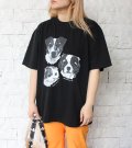 30%OFF！プリントショートスリーブティー(ホリー)　ObyO print short sleeve tee(holly）《セール商品につき返品不可》