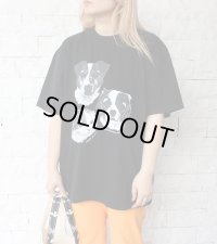 40%OFF！プリントショートスリーブティー(ホリー)　ObyO print short sleeve tee(holly）《セール商品につき返品不可》
