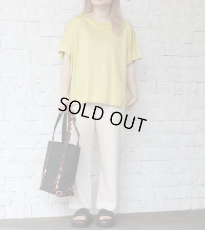 画像2: 30%OFF！テンセルコットンダブルジャージドレープワイドTシャツ《セール商品につき返品不可》