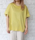 20%OFF！テンセルコットンダブルジャージドレープワイドTシャツ《セール商品につき返品不可》