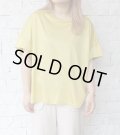 30%OFF！テンセルコットンダブルジャージドレープワイドTシャツ《セール商品につき返品不可》