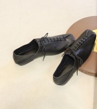 30%OFF！レースアップレザーシューズ　Laceup Leather Shoes《セール商品につき返品不可》