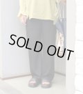 50%OFF！ビスコースウールツイルイージーパンツ《セール商品につき返品不可》