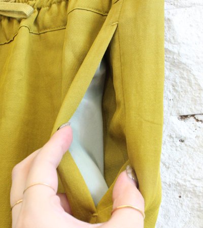 画像12: 50%OFF！ビスコースウールツイルイージーパンツ《セール商品につき返品不可》