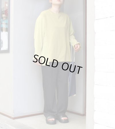 画像2: 50%OFF！ビスコースウールツイルイージーパンツ《セール商品につき返品不可》
