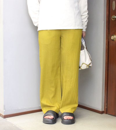 画像6: 50%OFF！ビスコースウールツイルイージーパンツ《セール商品につき返品不可》