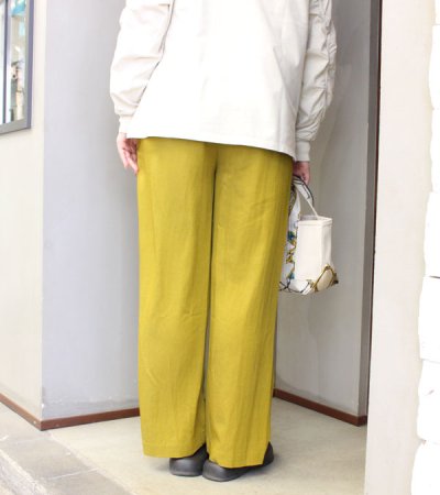 画像9: 50%OFF！ビスコースウールツイルイージーパンツ《セール商品につき返品不可》