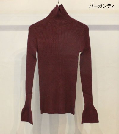 画像10: 30%OFF！フレアカフスリブニット《セール商品につき返品不可》　Flarecuffs Rib Knit