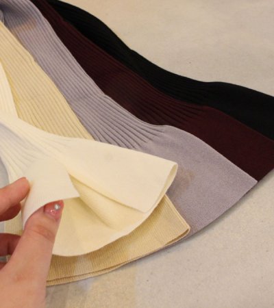 画像5: 30%OFF！フレアカフスリブニット《セール商品につき返品不可》　Flarecuffs Rib Knit