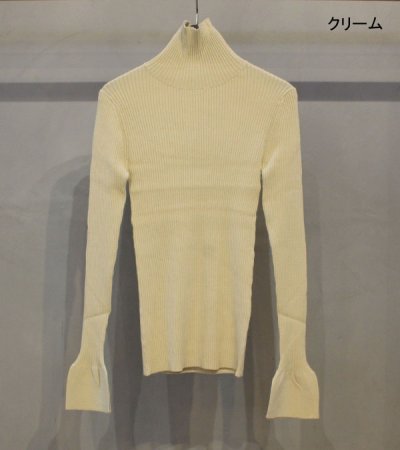 画像8: 30%OFF！フレアカフスリブニット《セール商品につき返品不可》　Flarecuffs Rib Knit