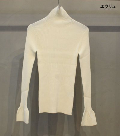 画像7: 30%OFF！フレアカフスリブニット《セール商品につき返品不可》　Flarecuffs Rib Knit