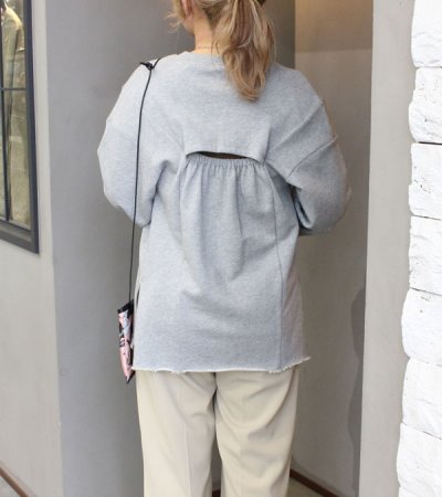 画像3: バックオープンスウェット　BACK OPEN SWEAT