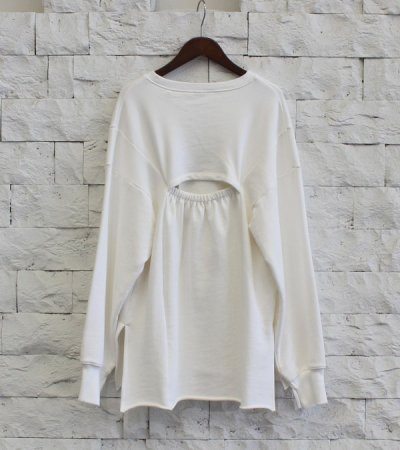 画像33: バックオープンスウェット　BACK OPEN SWEAT