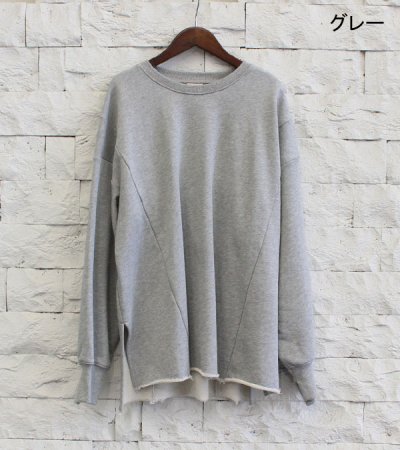 画像36: バックオープンスウェット　BACK OPEN SWEAT