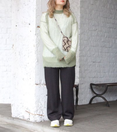 画像2: 30%OFF！シアーモヘアニット Sheer Mohair Knit《セール商品につき返品不可》