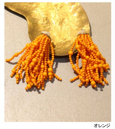 画像30: 30%OFF！ボールフリンジイヤリング　Ball Fringe Earring《セール商品につき返品不可》