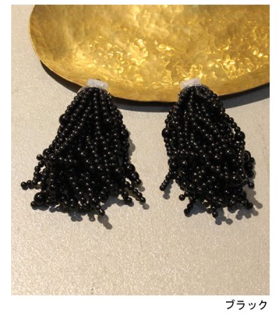 画像28: 30%OFF！ボールフリンジイヤリング　Ball Fringe Earring《セール商品につき返品不可》