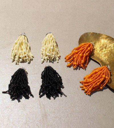 画像22: 30%OFF！ボールフリンジイヤリング　Ball Fringe Earring《セール商品につき返品不可》