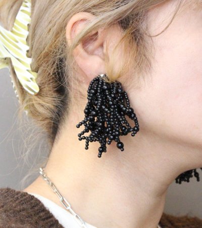 画像13: 30%OFF！ボールフリンジイヤリング　Ball Fringe Earring《セール商品につき返品不可》