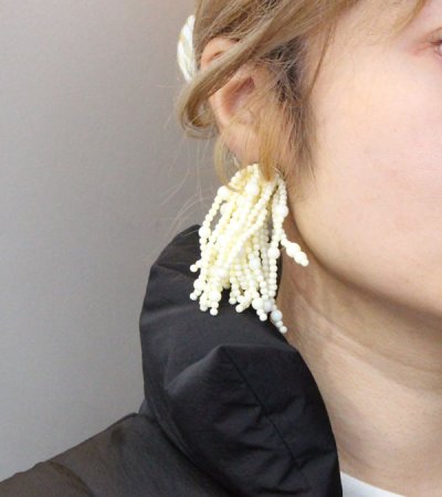 画像7: 30%OFF！ボールフリンジイヤリング　Ball Fringe Earring《セール商品につき返品不可》