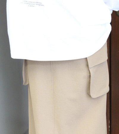 画像7: 40%OFF！ストレッチドビーマキシカーゴスカート《セール商品につき返品不可》