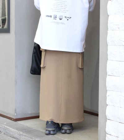 画像5: 40%OFF！ストレッチドビーマキシカーゴスカート《セール商品につき返品不可》