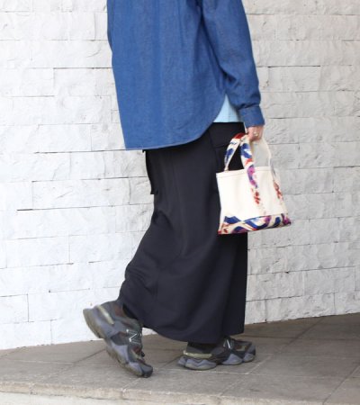 画像17: 40%OFF！ストレッチドビーマキシカーゴスカート《セール商品につき返品不可》