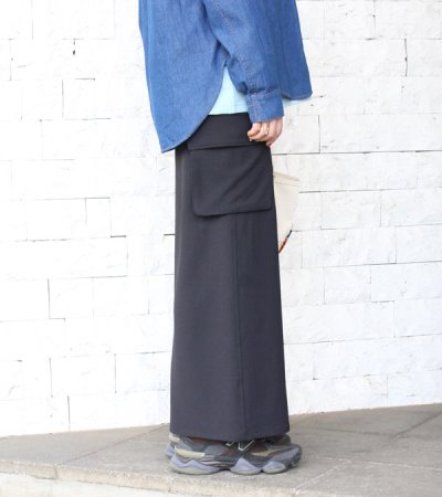 画像14: 40%OFF！ストレッチドビーマキシカーゴスカート《セール商品につき返品不可》