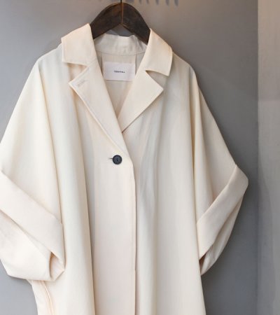 画像20: 20%OFF！ハーフスリーブコクーンコート　Halfsleeve Cocoon Coat《セール商品につき返品不可》