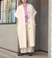 画像9: ハーフスリーブコクーンコート　Halfsleeve Cocoon Coat