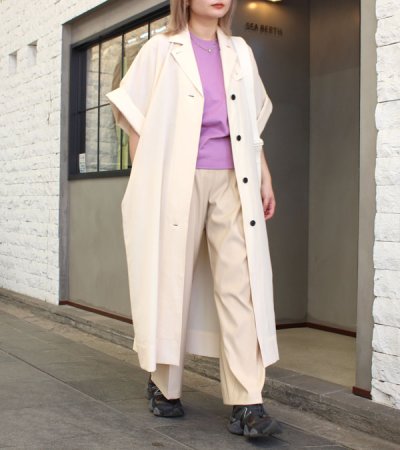 画像10: 20%OFF！ハーフスリーブコクーンコート　Halfsleeve Cocoon Coat《セール商品につき返品不可》
