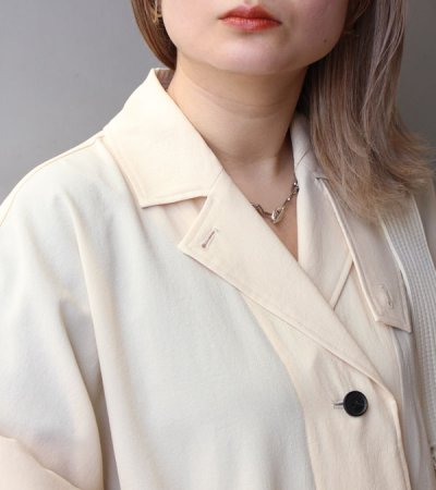 画像4: 20%OFF！ハーフスリーブコクーンコート　Halfsleeve Cocoon Coat《セール商品につき返品不可》