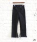 画像14: フリンジフレアデニムパンツ（ブラック）　circa make fringe denim pants