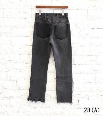 画像15: 20%OFF！フリンジスリムデニムパンツ(ブラック)　fringe slim denim pants《セール商品につき返品不可》