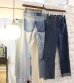 画像1: フリンジスリムデニムパンツ（ブルー）　fringe slim denim pants (1)