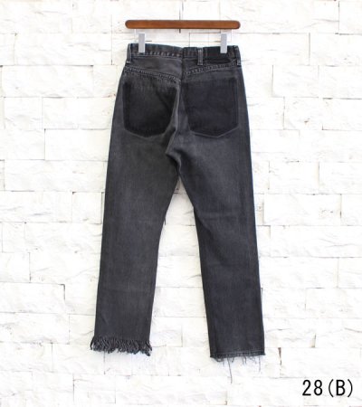 画像17: 20%OFF！フリンジスリムデニムパンツ(ブラック)　fringe slim denim pants《セール商品につき返品不可》