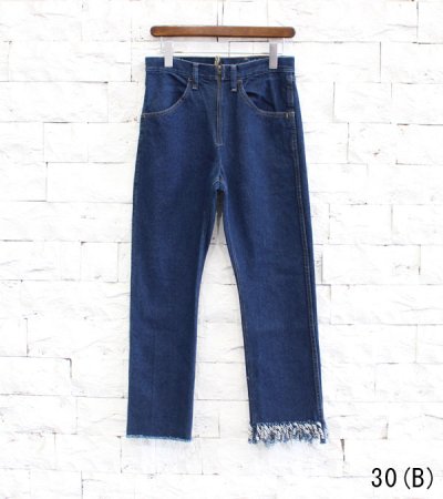 画像26: 20%OFF！フリンジスリムデニムパンツ（ブルー）　fringe slim denim pants《セール商品につき返品不可》