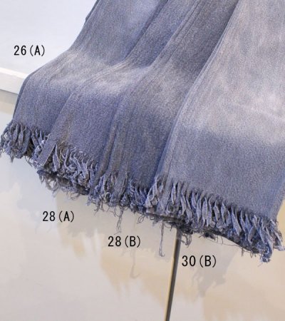 画像11: 20%OFF！フリンジスリムデニムパンツ(ブラック)　fringe slim denim pants《セール商品につき返品不可》