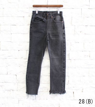 画像16: 20%OFF！フリンジスリムデニムパンツ(ブラック)　fringe slim denim pants《セール商品につき返品不可》