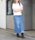 画像13: ロングデニムスカート(length90)　circa make long denim skirt
