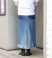 画像11: ロングデニムスカート(length90)　circa make long denim skirt