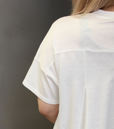 画像6: 30%OFF！リヨセルコットンジャージバックフレアプルオーバー《セール商品につき返品不可》