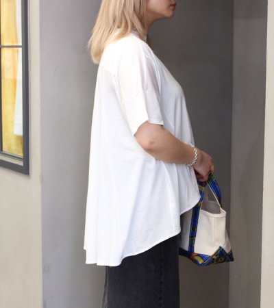 画像4: 30%OFF！リヨセルコットンジャージバックフレアプルオーバー《セール商品につき返品不可》