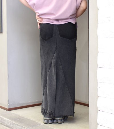 画像5: 20%OFF!ロングデニムスカート(length100) circa make long denim skirt《セール商品につき返品不可》