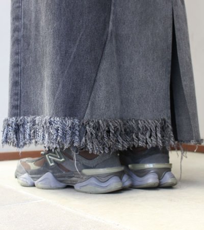 画像20: 20%OFF!ロングデニムスカート(length100) circa make long denim skirt《セール商品につき返品不可》