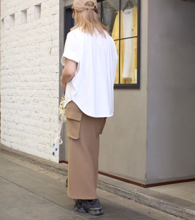 画像11: 40%OFF！ストレッチドビーマキシカーゴスカート《セール商品につき返品不可》