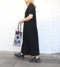 ハーフスリーブタックドレス　Halfsleeve Tuck Dress